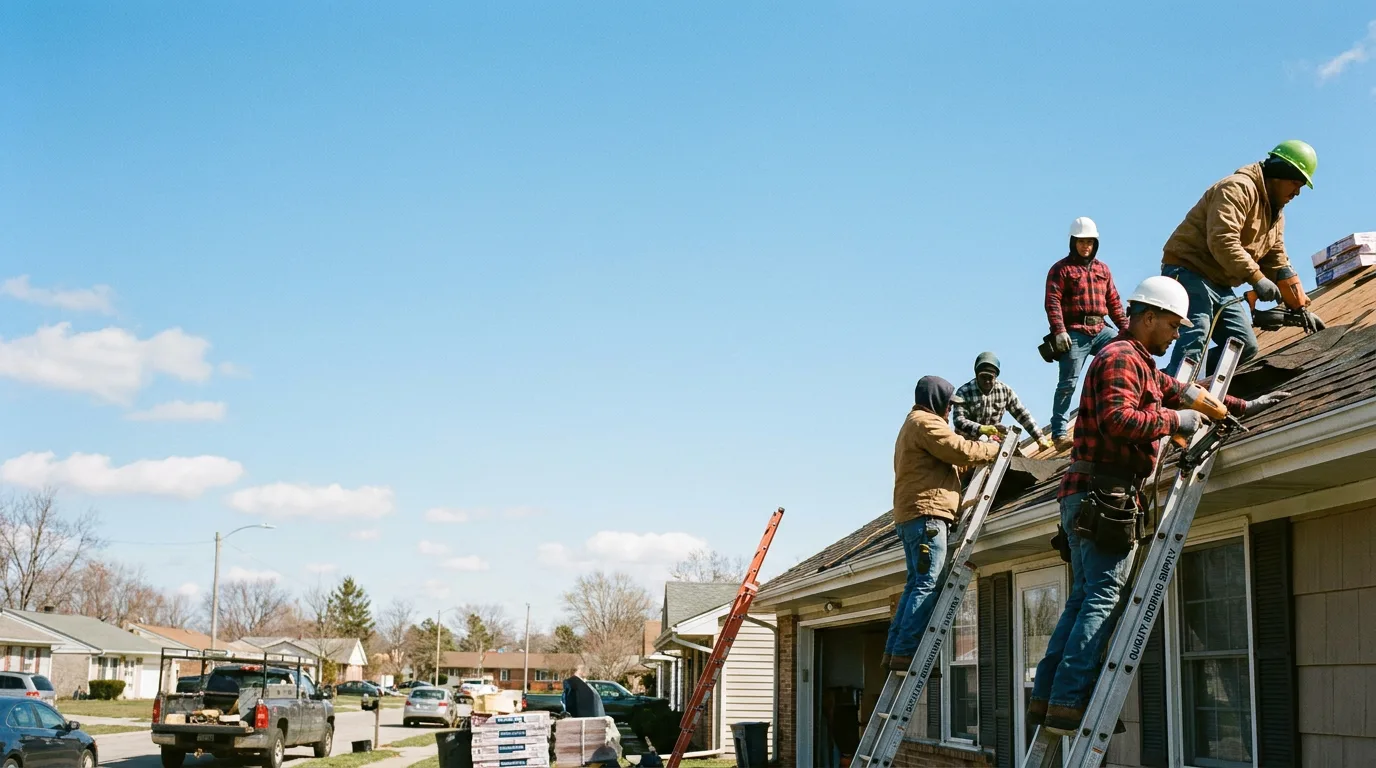 Roofing in Batchtown, IL near me